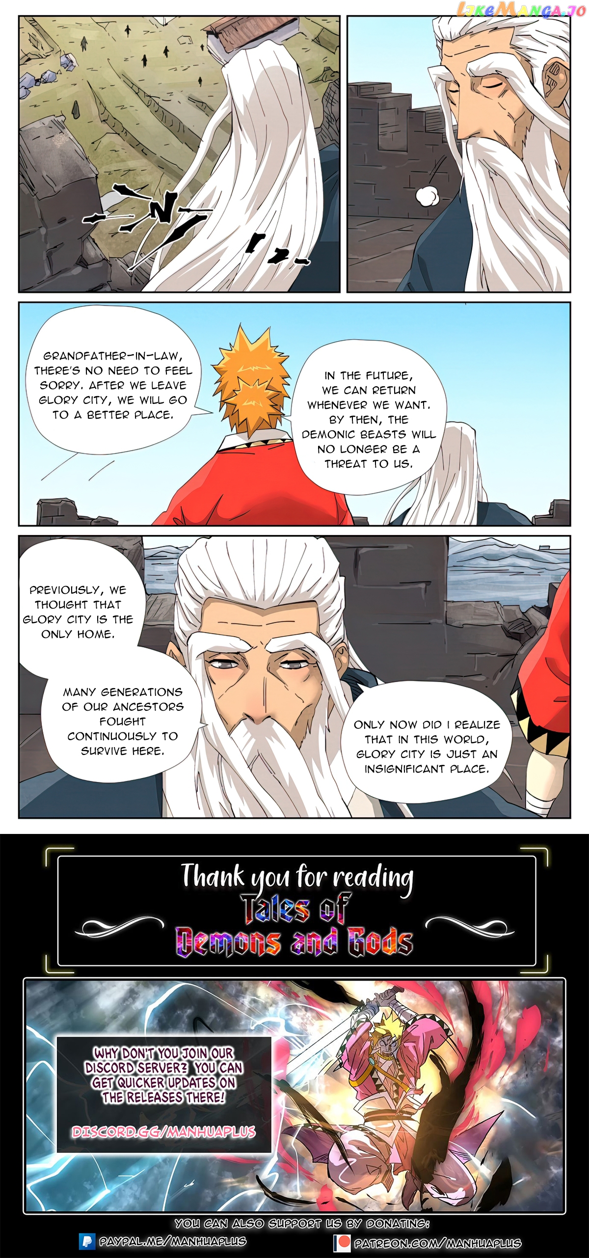 Tales of Demons and Gods Manhua Chapter 456.5 - Page 9