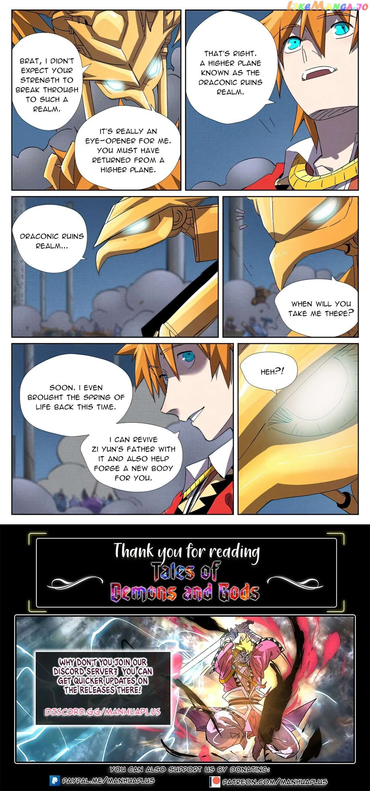 Tales of Demons and Gods Manhua Chapter 453 - Page 10