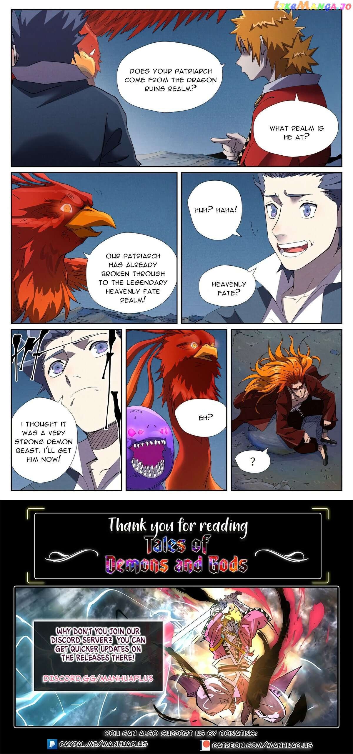 Tales of Demons and Gods Manhua Chapter 453.5 - Page 9